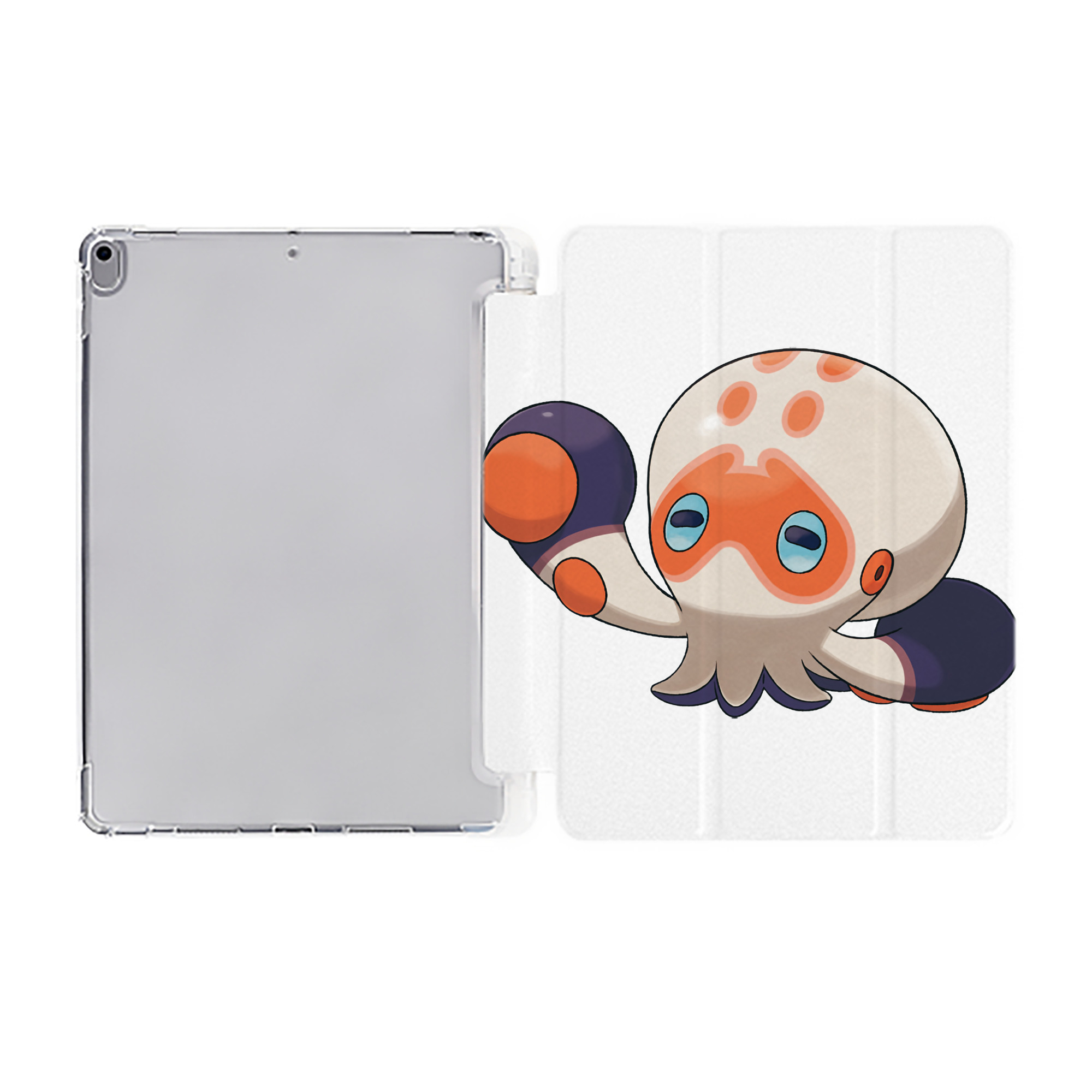 （画像用） ポケットモンスター Pokémon IPad ケース ペン収納付き 三つ折りスタンド PUレザー×シリコン 対応機種9.5/10.5/10.9インチ